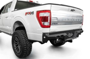 Ford F-150 Bumper - Rear - Addictive Desert Designs - Black Label - Hammer Black - `24-`27 Ford F-150 Bumper - Rear - Addictive Desert Designs - Black Label - Hammer Black - `24-`27